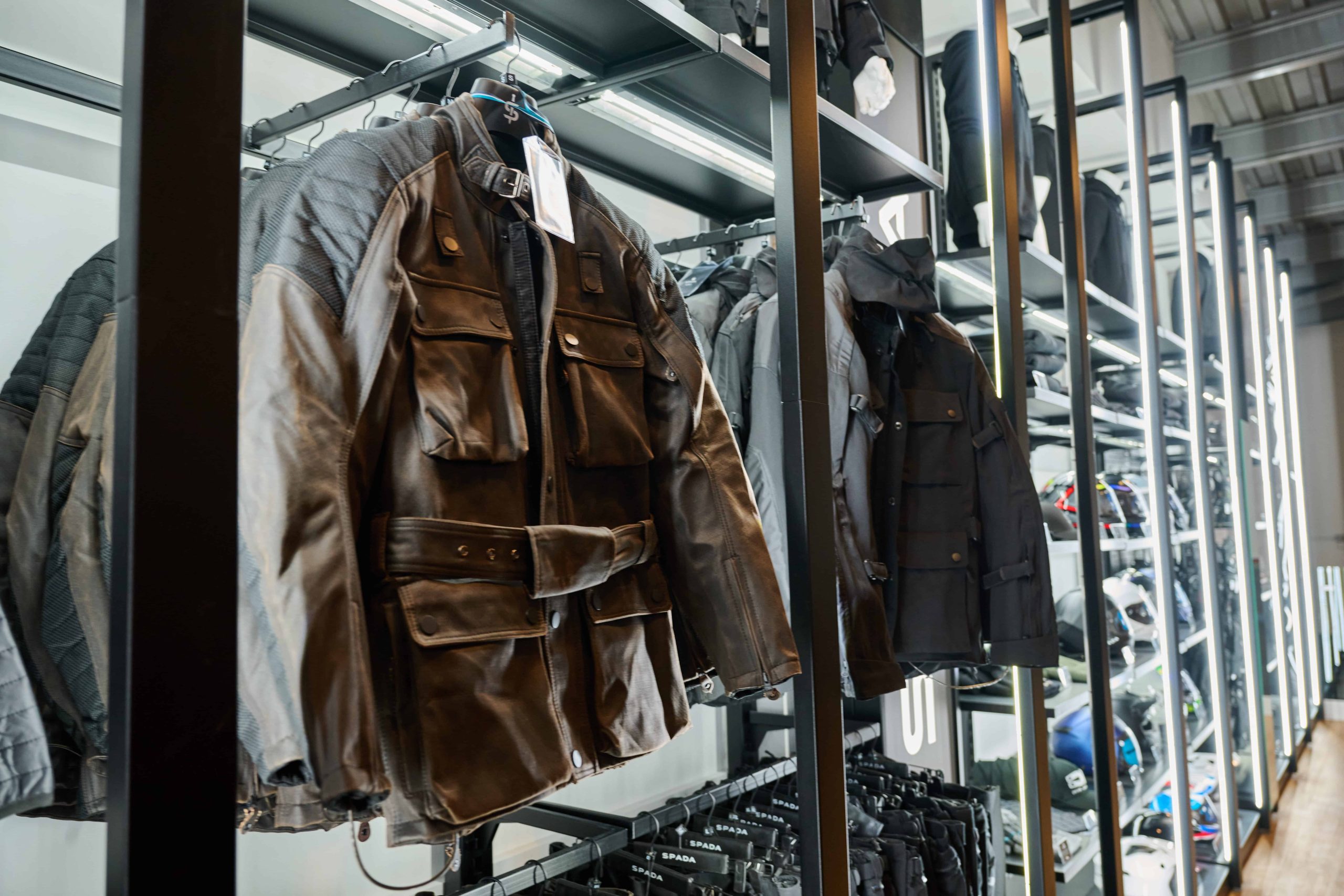 Spada aims to design gear that wouldn’t look out of place in Selfridges
