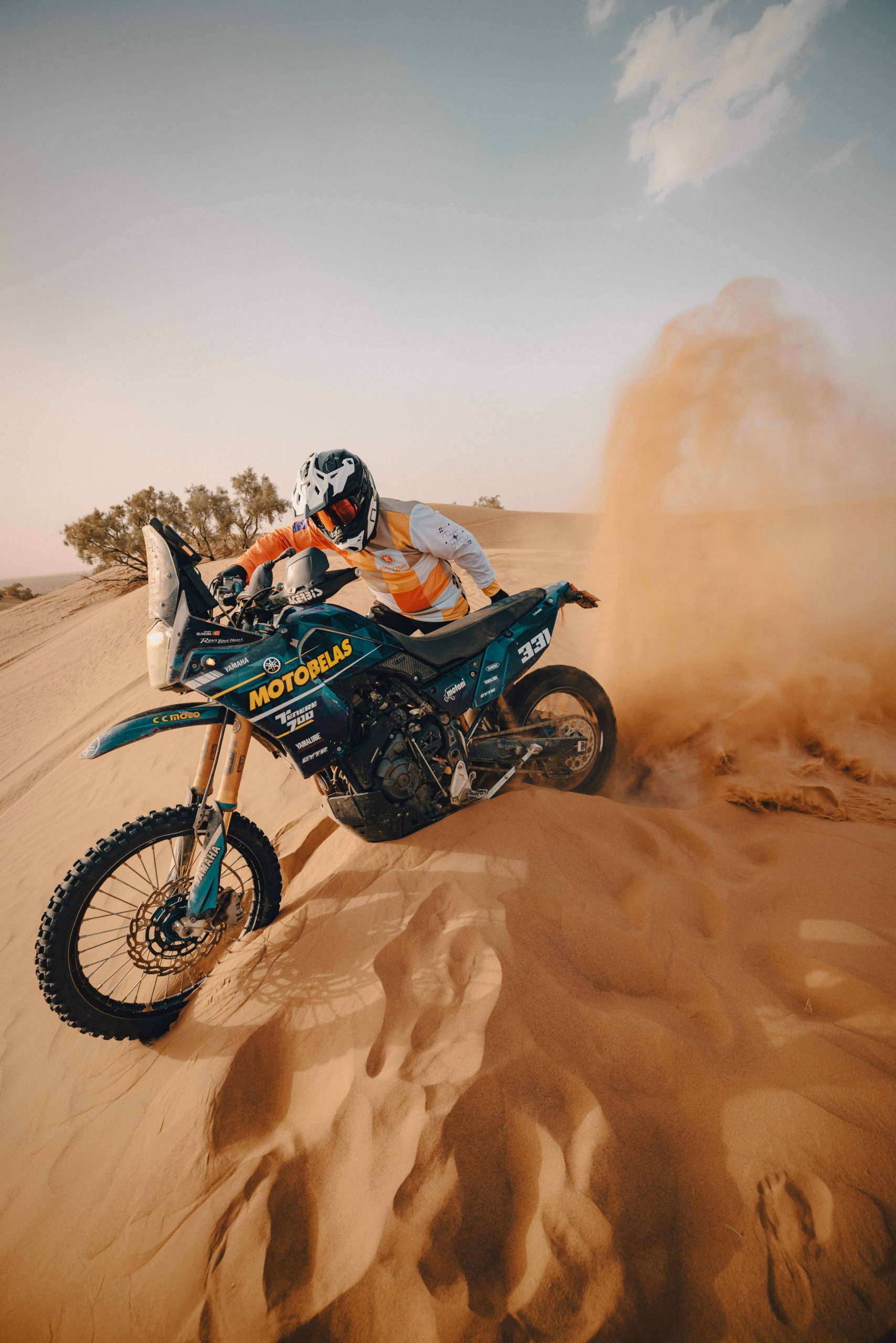 rider wearing NEXX X.RALLY X-PRO CARBON on outdoor adventure