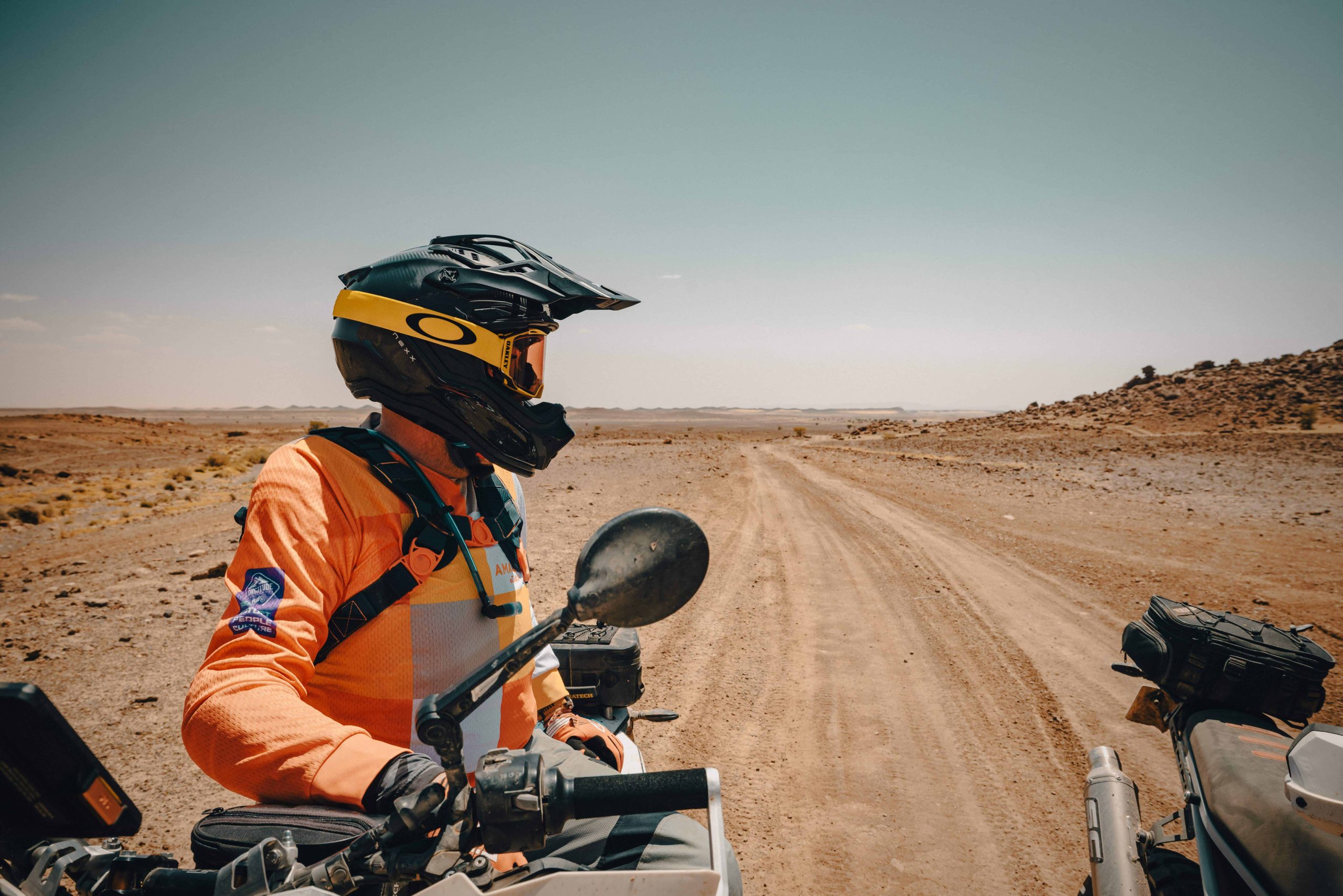 rider wearing NEXX X.RALLY X-PRO CARBON