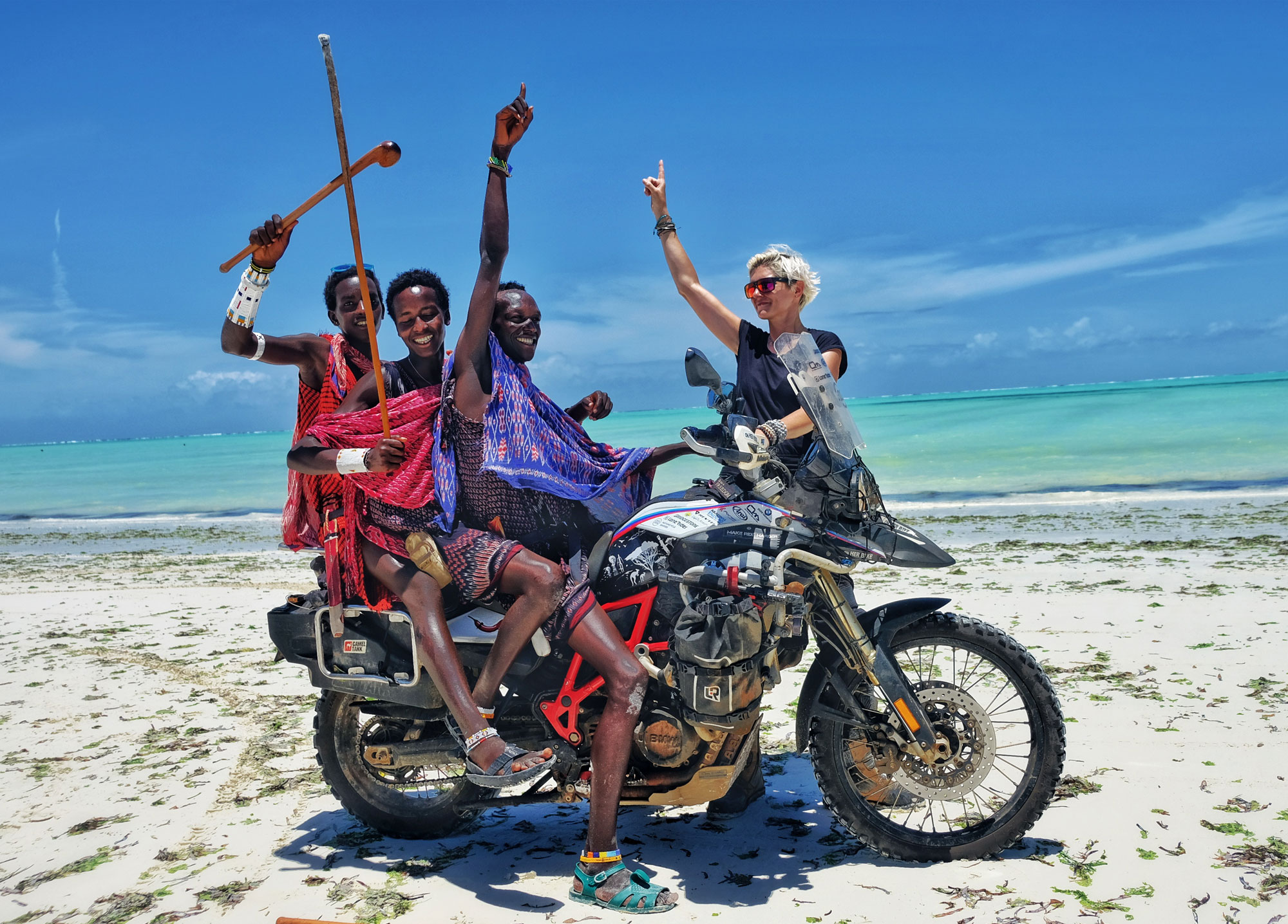 Travelling solo as a woman makes it easier for Kinga to connect to people on the road