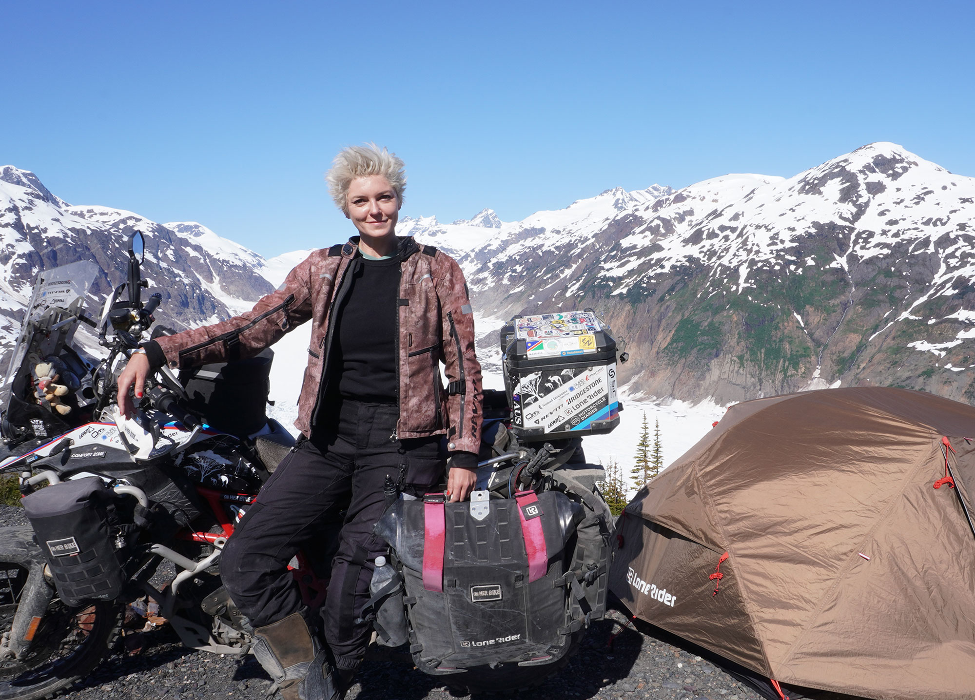 Kinga had never camped alone before setting out on her first adventure
