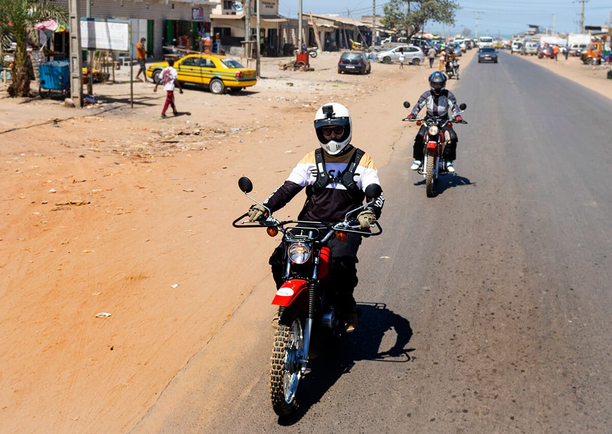 Two Wheels for Life Ride The Gambia