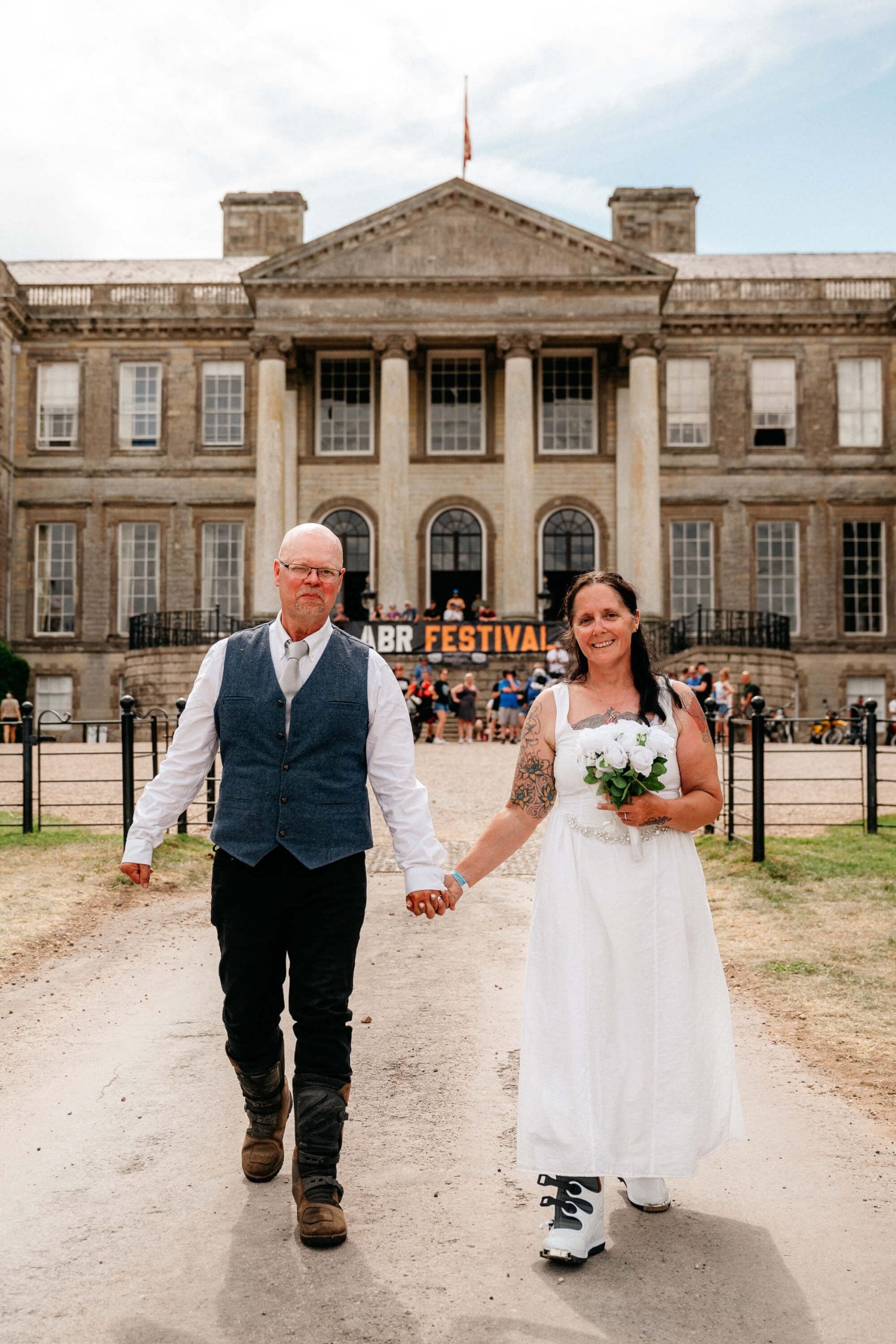 Steve and Michelle Edwards got married at the ABR Festival 2027